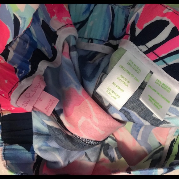 Lilly Pulitzer Madeira Pant High Tide Tropicolada - Picture 4 of 6